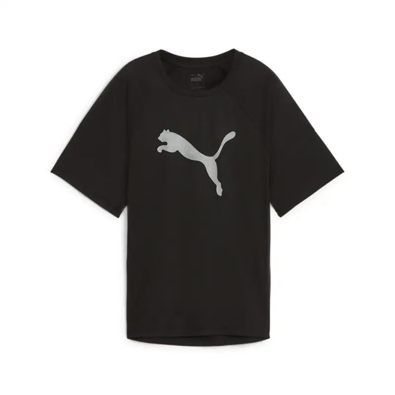 Puma EVOSTRIPE Graphic Tee Siyah Kadın T-Shirt