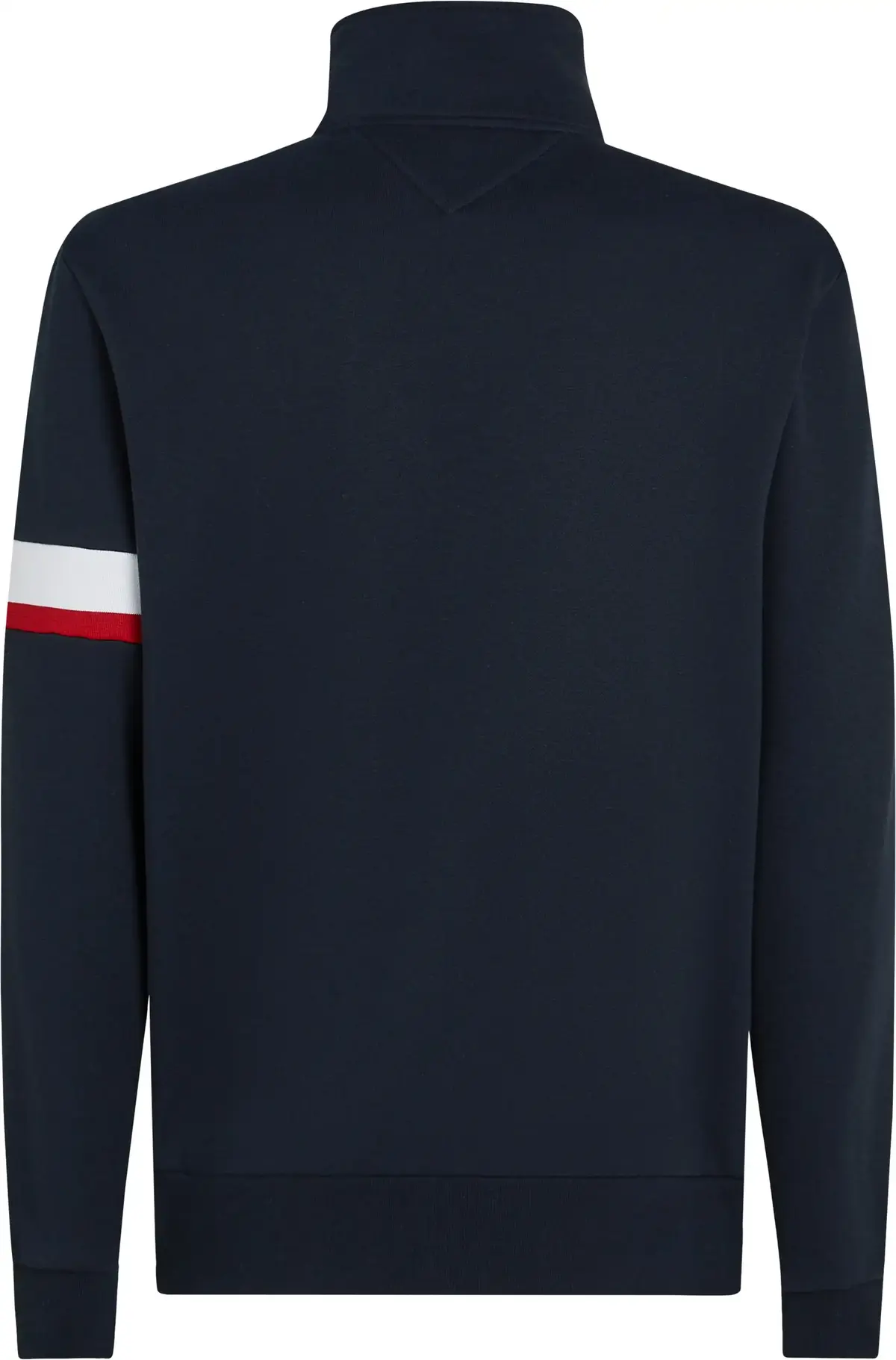 Tommy Hilfiger RWB INSERT 1/4 ZIP, DW5 Siyah Erkek Sweatshirt