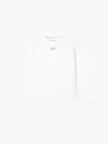 Calvin Klein STACKED LOGO CREW NE Erkek Beyaz Sweatshirt