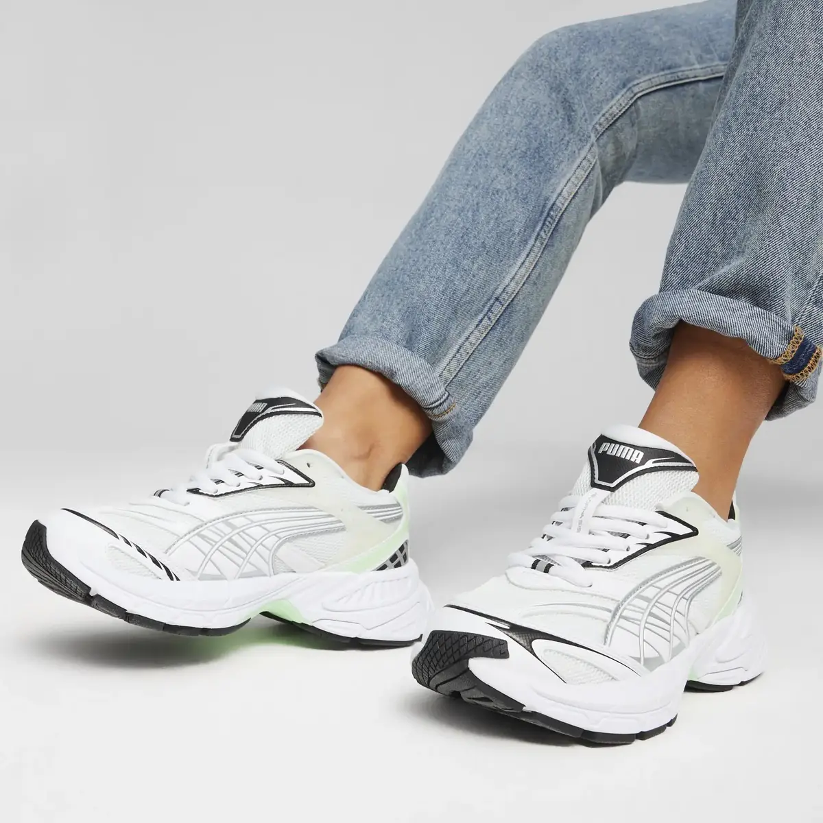 PUMA Velophasis Always On Beyaz Kadın Günlük Spor Ayakkabı