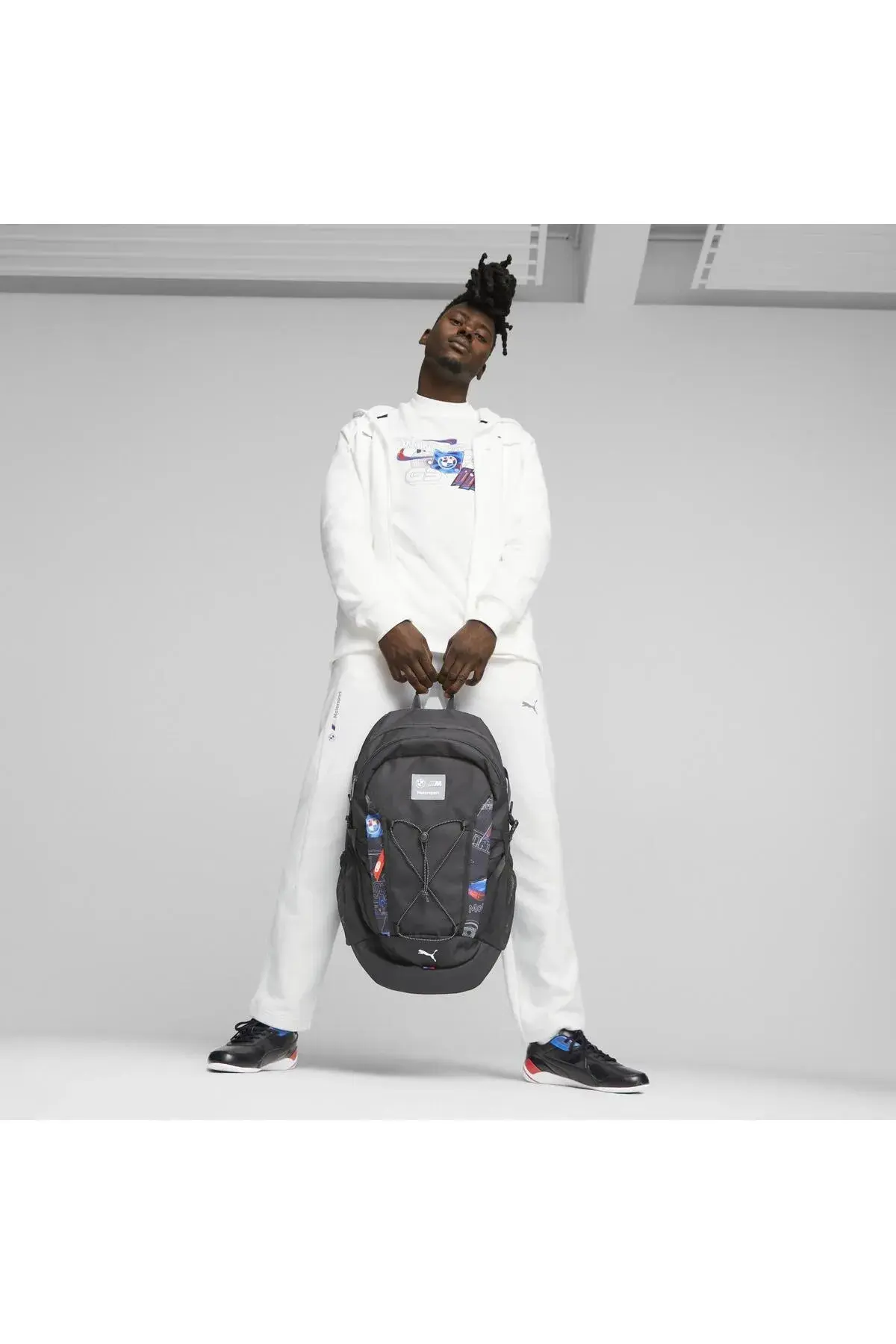 Puma BMW MMS Statement Backpack Siyah Erkek Sırt Çantası