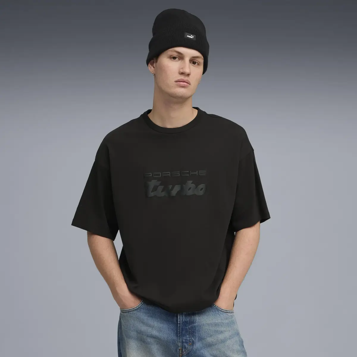 Puma PL ESS Tee Siyah Erkek T-Shirt