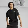 Puma DOWNTOWN Relaxed Graphic Tee Siyah Erkek T-Shirt