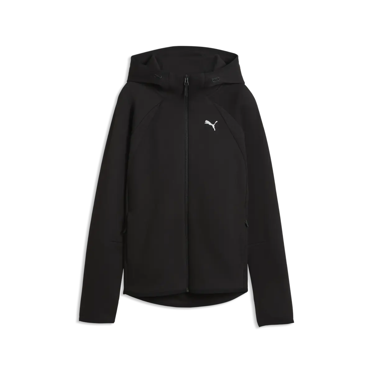 Puma EVOSTRIPE Full-Zip Hoodie DK Siyah Kadın Kapüşonlu Sweatshirt
