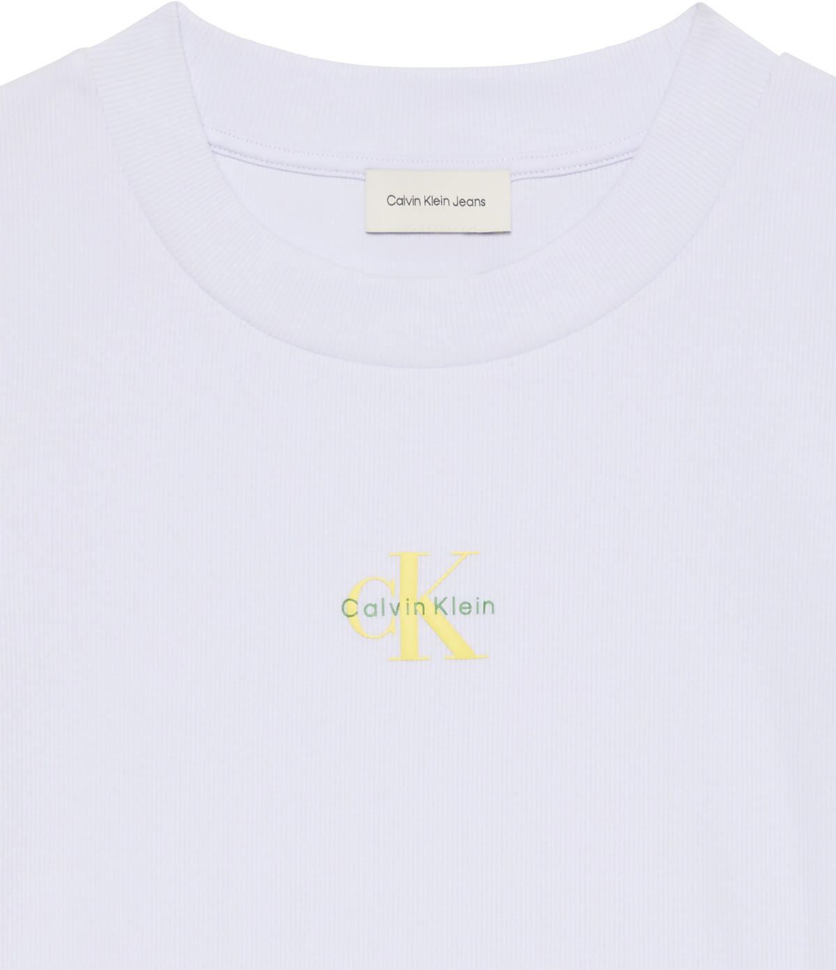 Calvin Klein A- MONOGRAM BABY TEE Mor Kadın T-Shirt