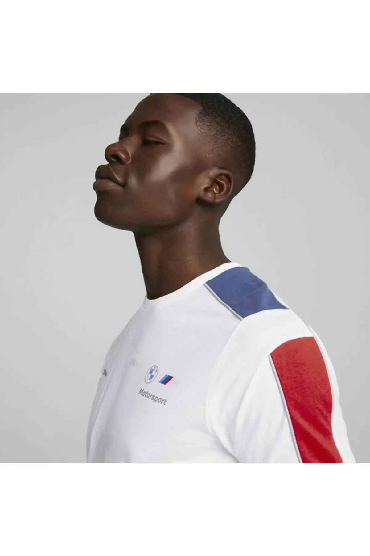 Puma Bmw Mms Mt7 Tee Beyaz Erkek T-Shirt