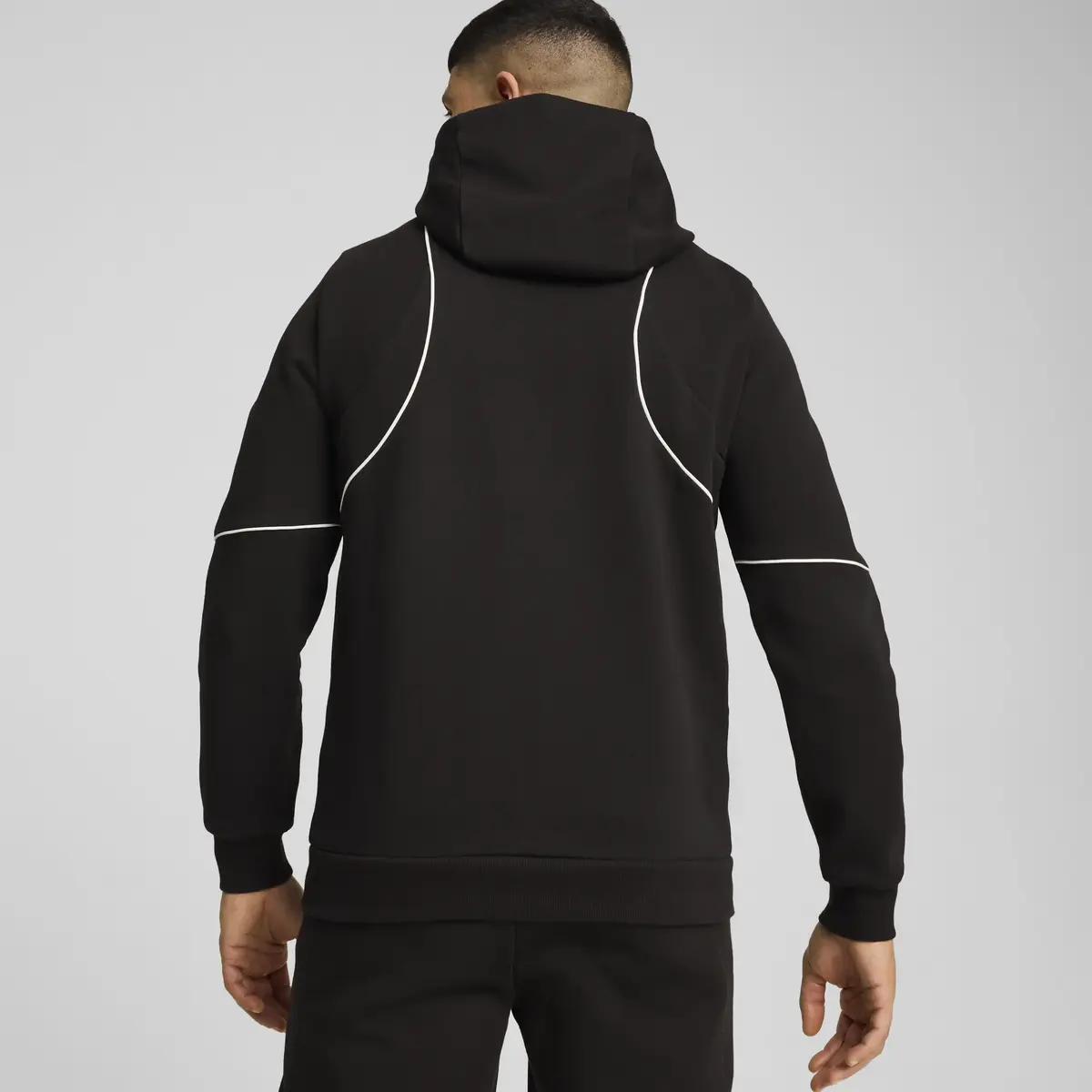 Puma BMW MMS HOODED SWEAT JKT Siyah Erkek Ceket