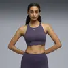 PUMA SHAPELUXE HN BRA - MID Mor Kadın Sporcu Sütyeni