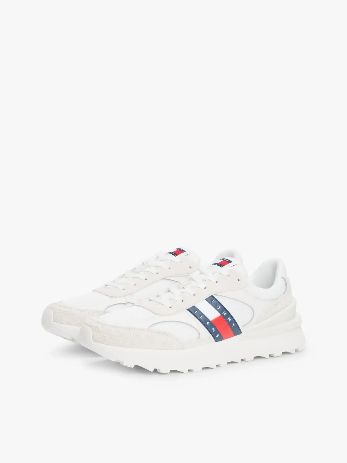 Tommy Hilfiger TJM TECHNICAL RUNNER, YBL Beyaz Erkek Spor Ayakkabı & Sneaker