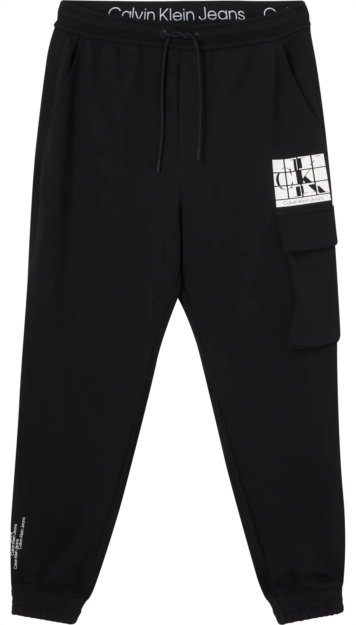 Calvin Klein URBAN GRAPHIC HWK PA Erkek Siyah Eşofman Altı