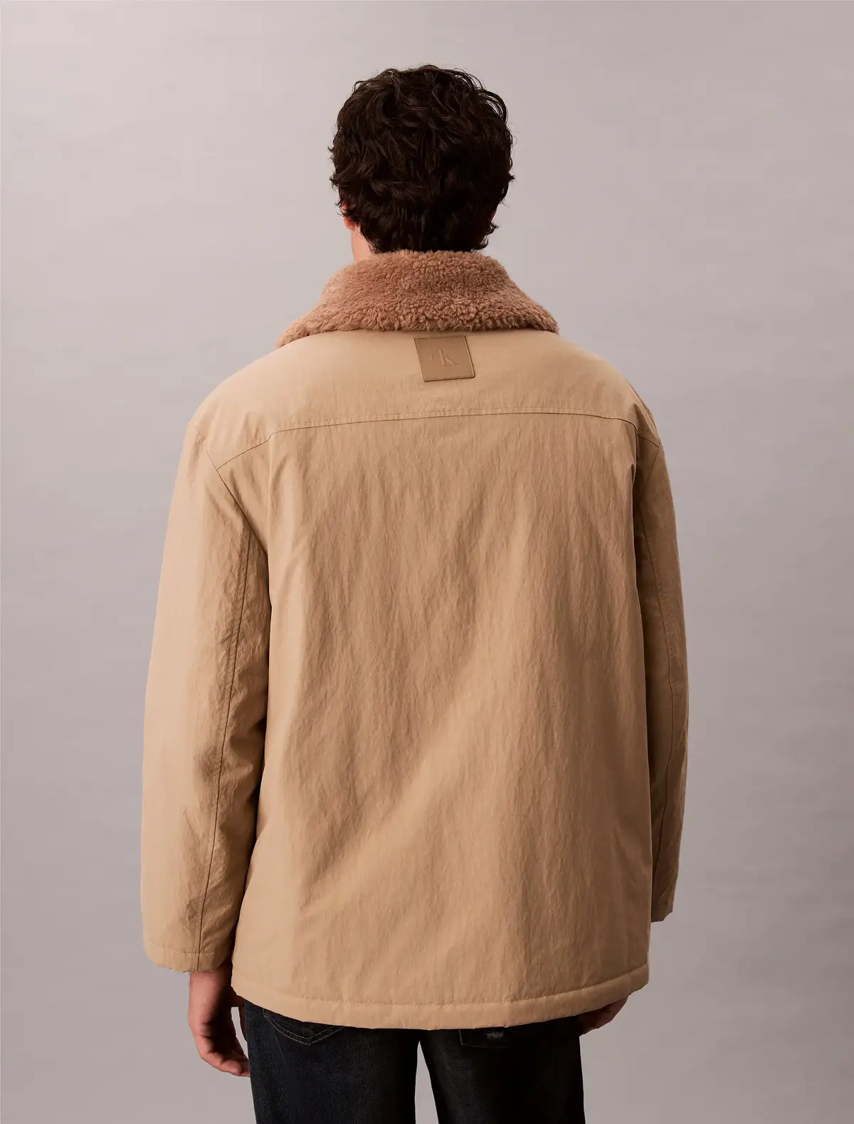 Calvin Klein Kahverengi Erkek Mont