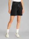 Calvin Klein BERMUDA SHORT Siyah Kadın Kot Bermuda Şort