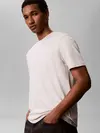 Calvin Klein SS SUPIMA CHEST EMB, PDJ Bej Erkek T-Shirt