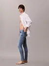 Calvin Klein SLIM TAPER CATALINA ECO COOL JEA Mavi Erkek Jeans