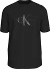 Calvin Klein SHINY MONOLOGO TEE, BEH Siyah Erkek T-Shirt & Polo
