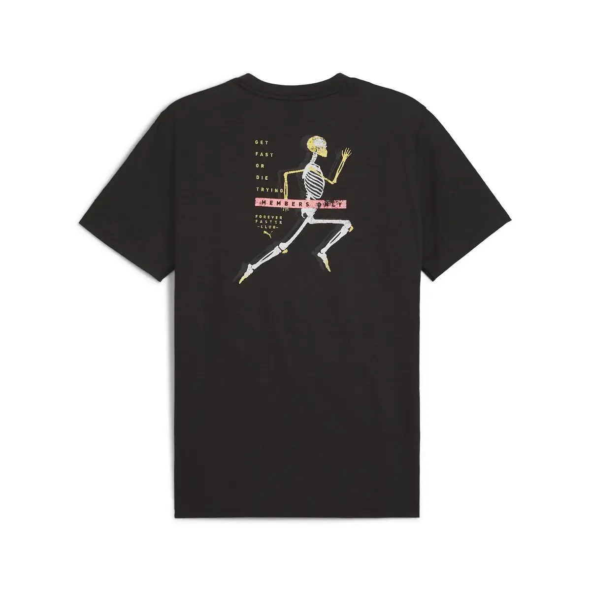 Puma Men s Puma Run Club Tee Siyah Erkek T-Shirt