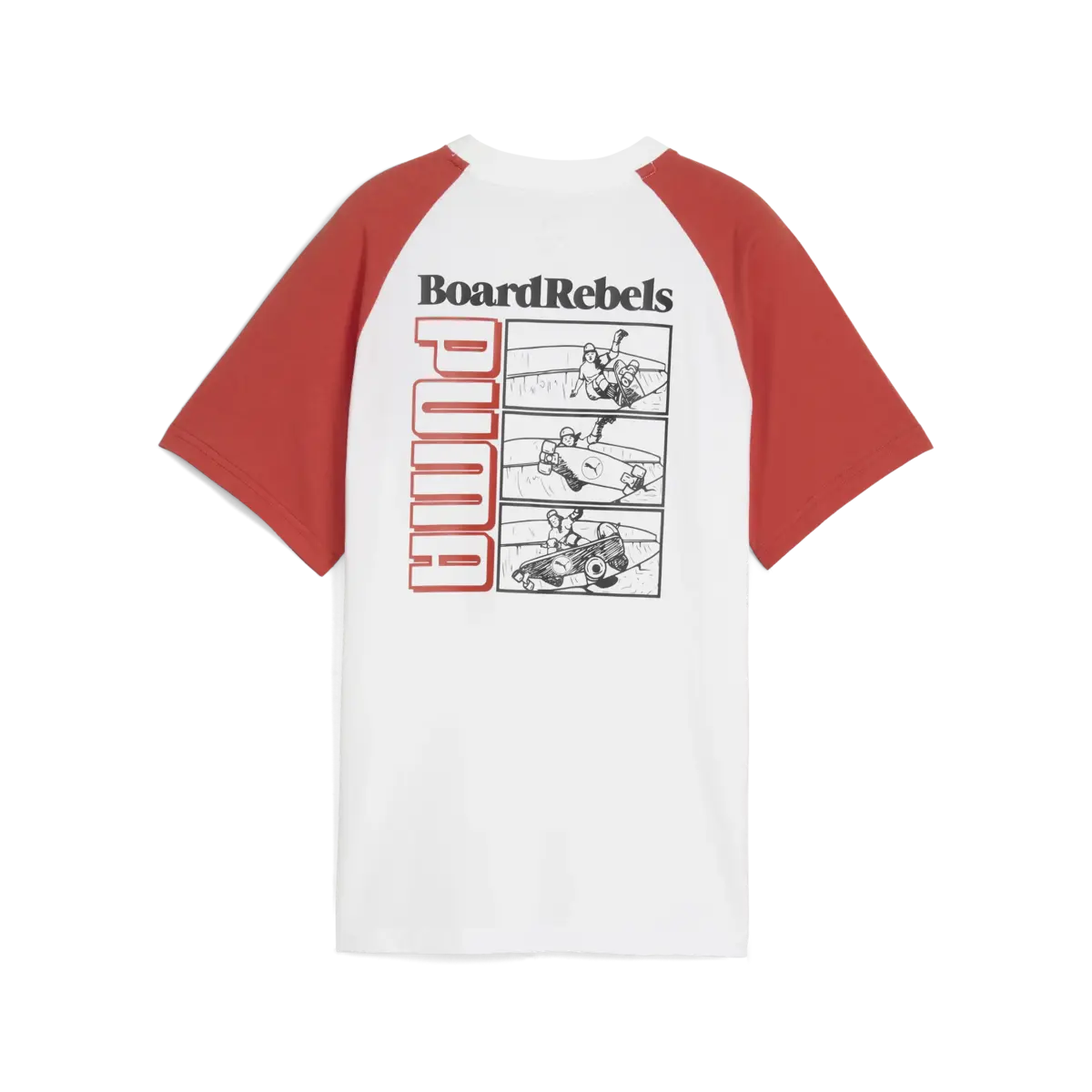 Puma MID90S Graphic Tee II Beyaz Erkek T-Shirt & Polo