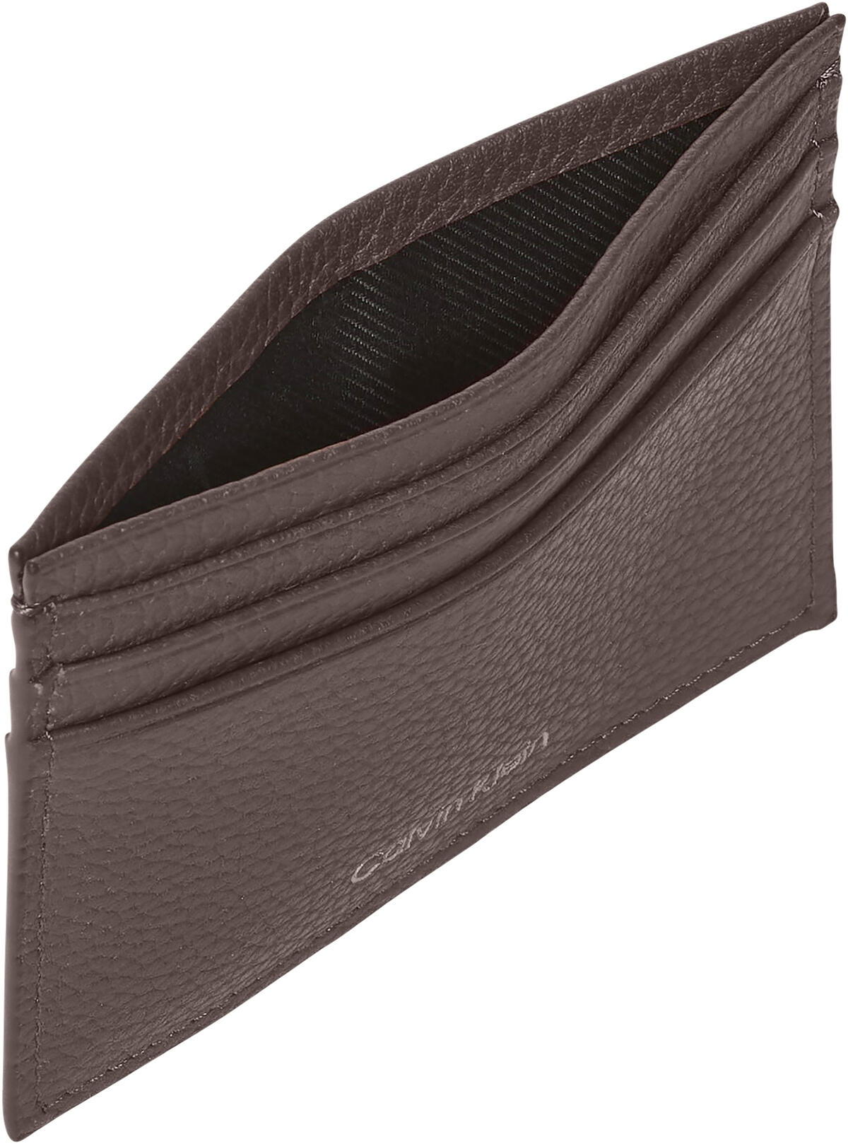 Calvin Klein FOIL EMBOSS EW CARD CASE Kahverengi Erkek Çanta & Cüzdan Calvin Klein FOIL EMBOSS EW CARD CASE Kahverengi Erkek Çanta & Cüzdan