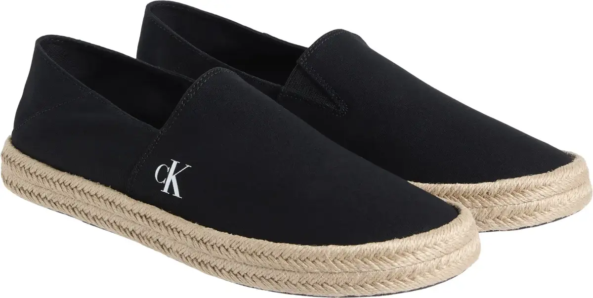 Calvin Klein INJ ESPADRILLE CV, BEH Siyah Erkek Ayakkabı-Bot