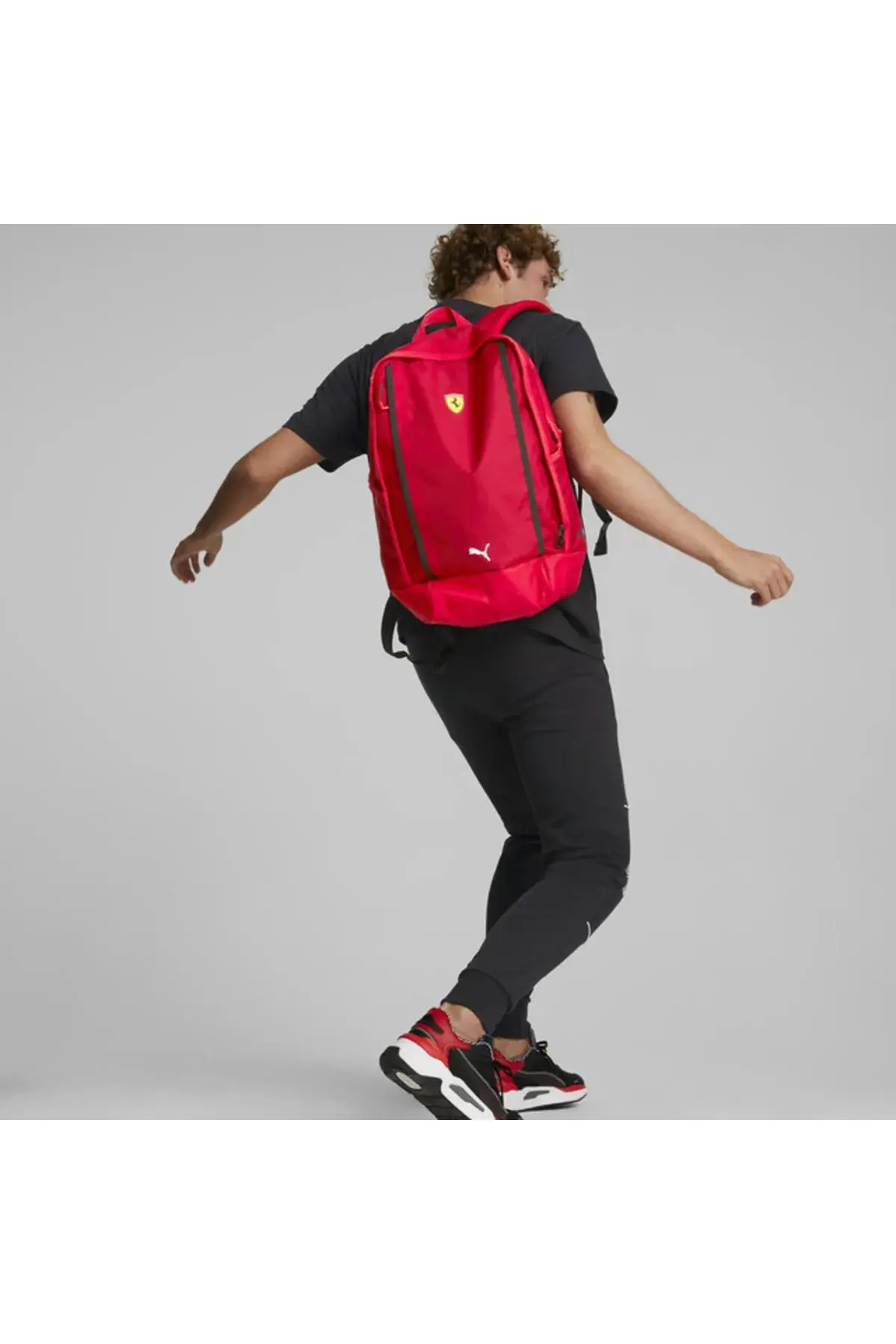 Puma Scuderia Ferrari SPTWR Race Erkek Kırmızı Sırt Çantası