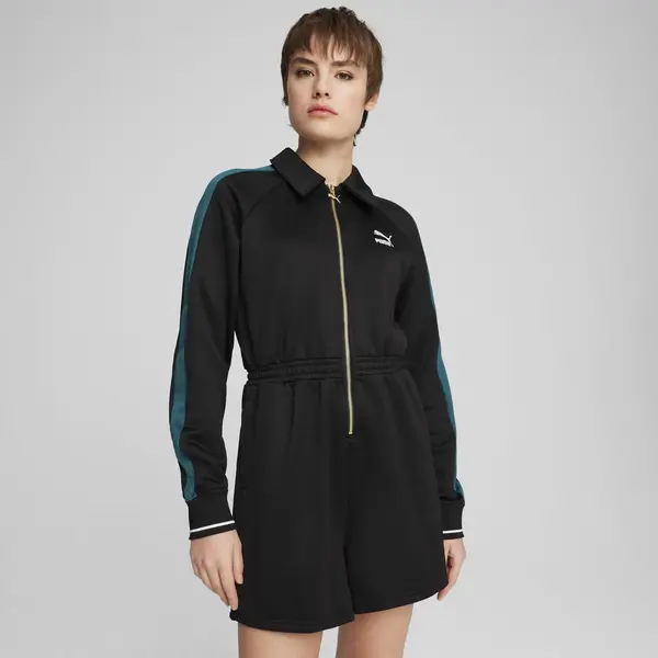 Puma T7 Romper Siyah Kadın Tulum