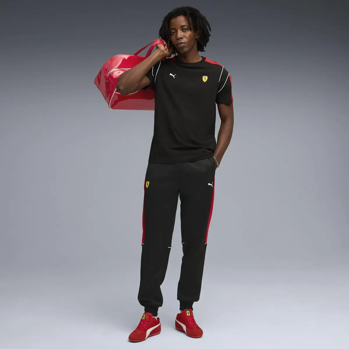 Puma Ferrari MT7 Track Pants Siyah Erkek Eşofman Altı