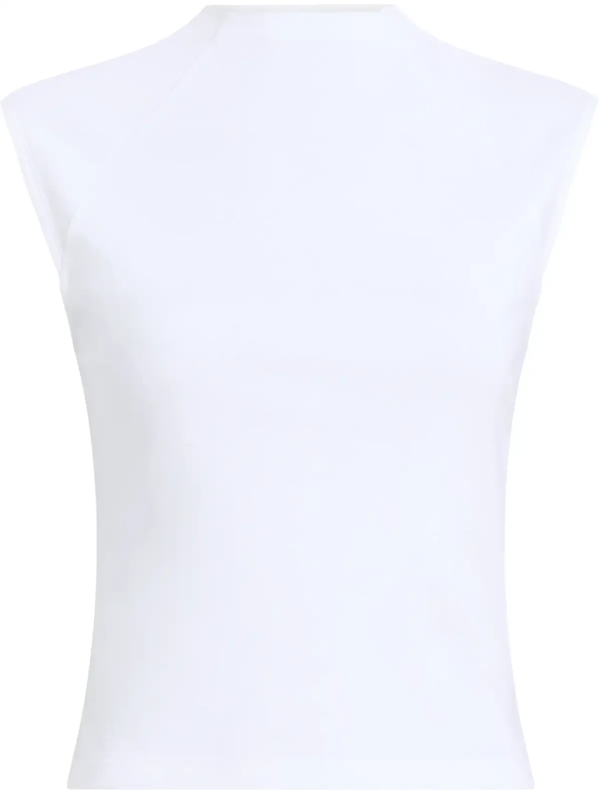 Calvin Klein LIQUID TOUCH TOP, YAA Beyaz Kadın T-Shirt & Polo