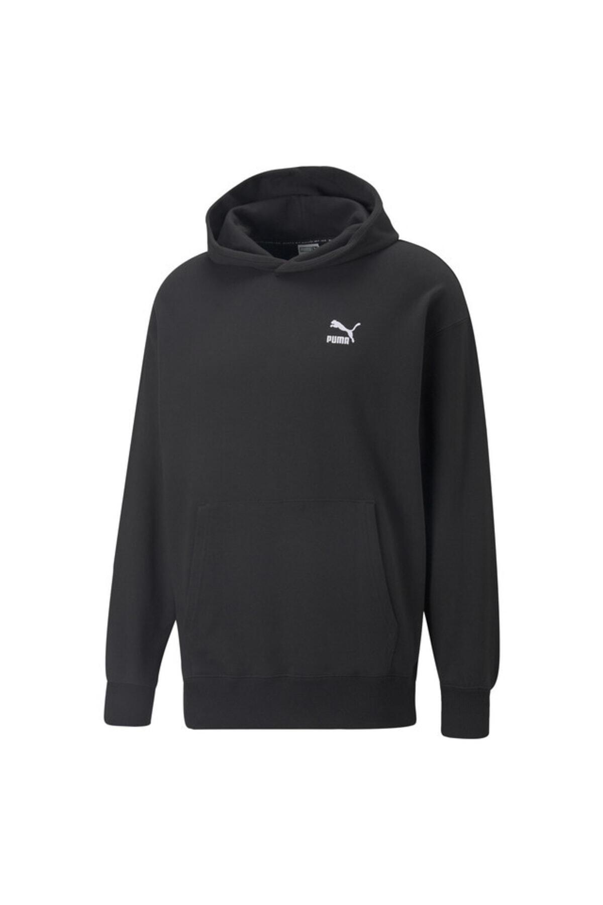 Puma Classics Relaxed Hoodie Tr Siyah Erkek Hoodie