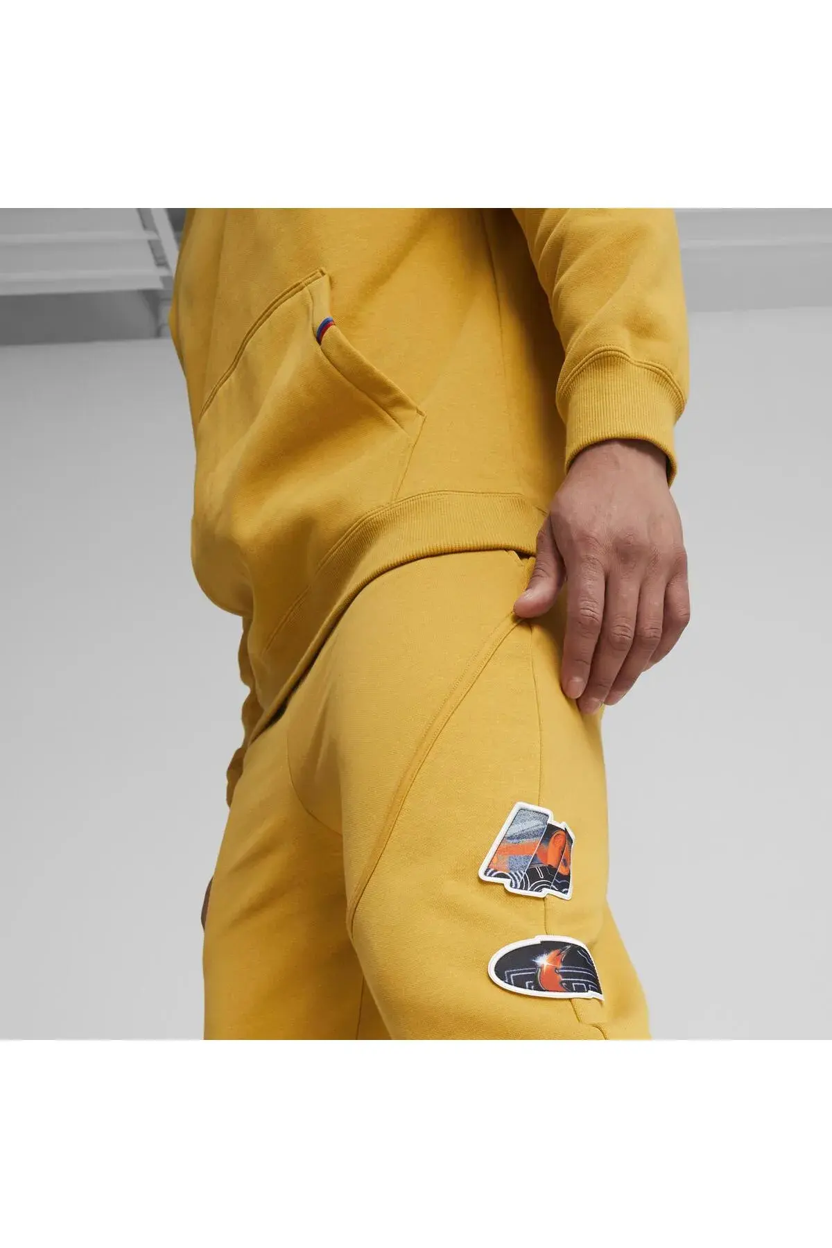 Puma BMW MMS Statement Pants Turuncu Erkek Eşofman Altı