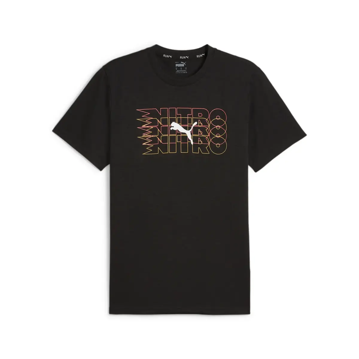 Puma MEN"S GRAPHIC NITRO TEE Siyah Erkek Tişört
