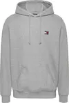 Tommy Hilfiger TJM REG BADGE HOODIE Erkek Gri Sweatshirt