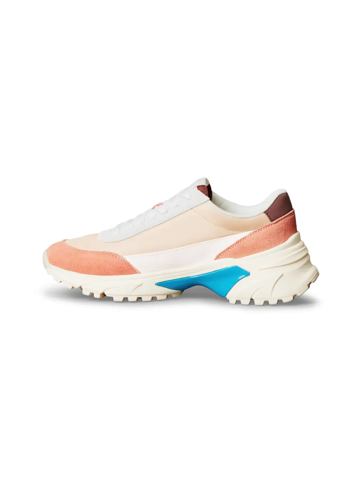 Calvin Klein HIKE RUNNER MG NYLON, 0JH Bej Kadın Sneaker