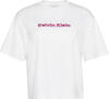Calvin Klein SS 2 TONE 3D EMBROIDERY LOGO TEE Beyaz Kadın T-Shirt Calvin Klein SS 2 TONE 3D EMBROIDERY LOGO TEE Beyaz Kadın T-Shirt