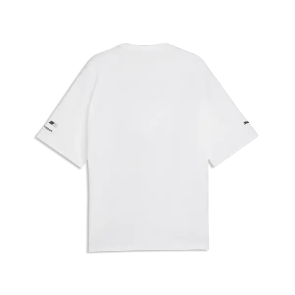 PUMA BMW MMS Lifestyle Tee Beyaz Erkek T-Shirt