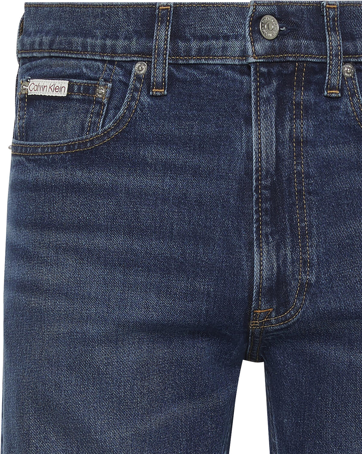 Calvin Klein STNDRD STRGHT OIL SLICK JEAN Mavi Erkek Kot Pantolon