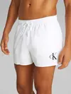 Calvin Klein SHORT DRAWSTRING Beyaz Erkek Mayo Şort