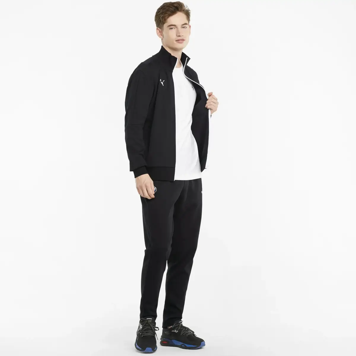 Puma BMW Motorsport T7 Fermuarlı Sweatshirt