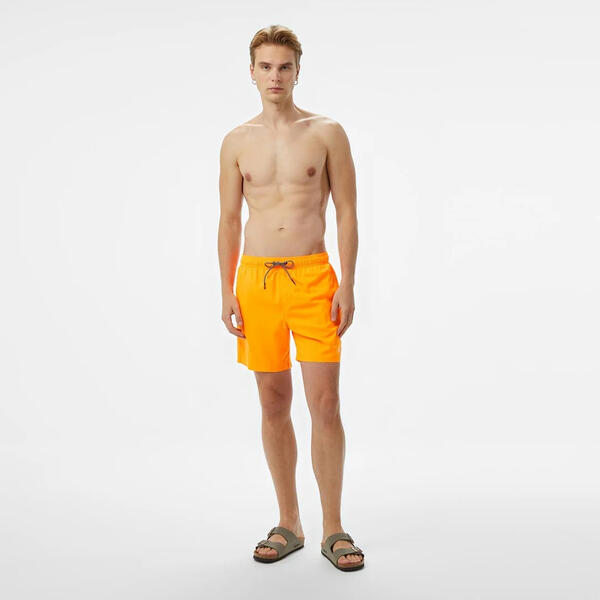 PUMA SWIM MEN MEDIUM LENGTH SWIM SHORTS Erkek Turuncu Mayo Şort