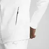 PUMA EVOSTRIPE Full-Zip Hoodie Beyaz Erkek Fermuarlı Ceket