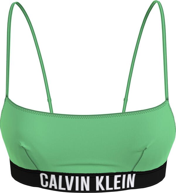 Calvin Klein BRALETTE-RP Kadın Yeşil Bikini Üstü