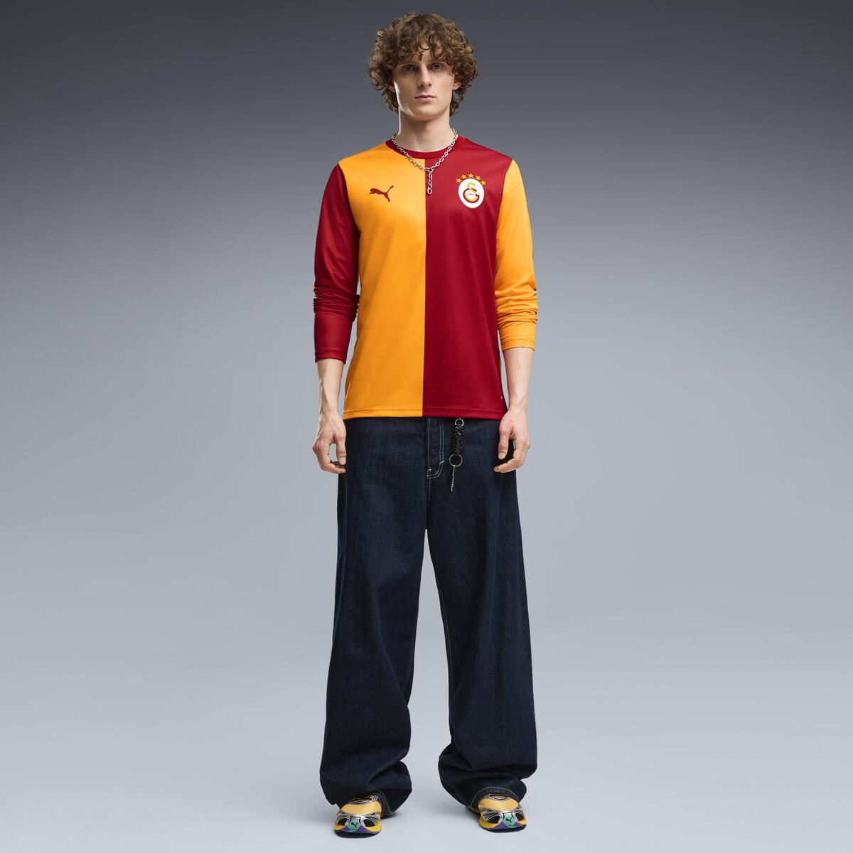 Puma GSK Home Jersey LSGALATASARAY 26/27 Erkek Uzun Kollu İç Saha Forması