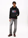 Tommy Hilfiger TJM REG RWB FLAG HOODIE Siyah Erkek Hoodie
