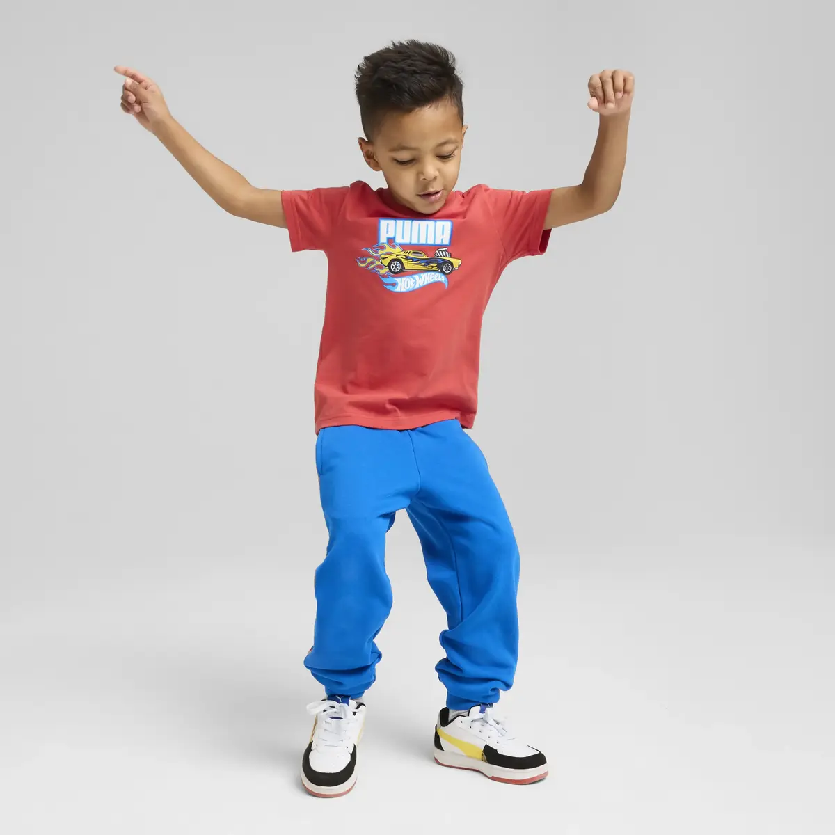 Puma X HOT WHEELS Tee Kırmızı Erkek T-Shirt & Polo