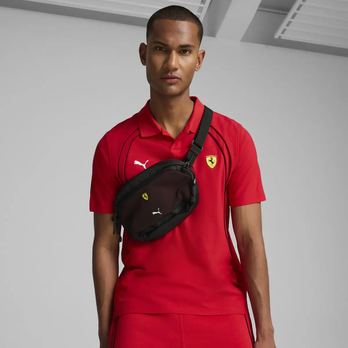 Puma Ferrari Race Waist Bag Siyah Erkek Bel Çantası