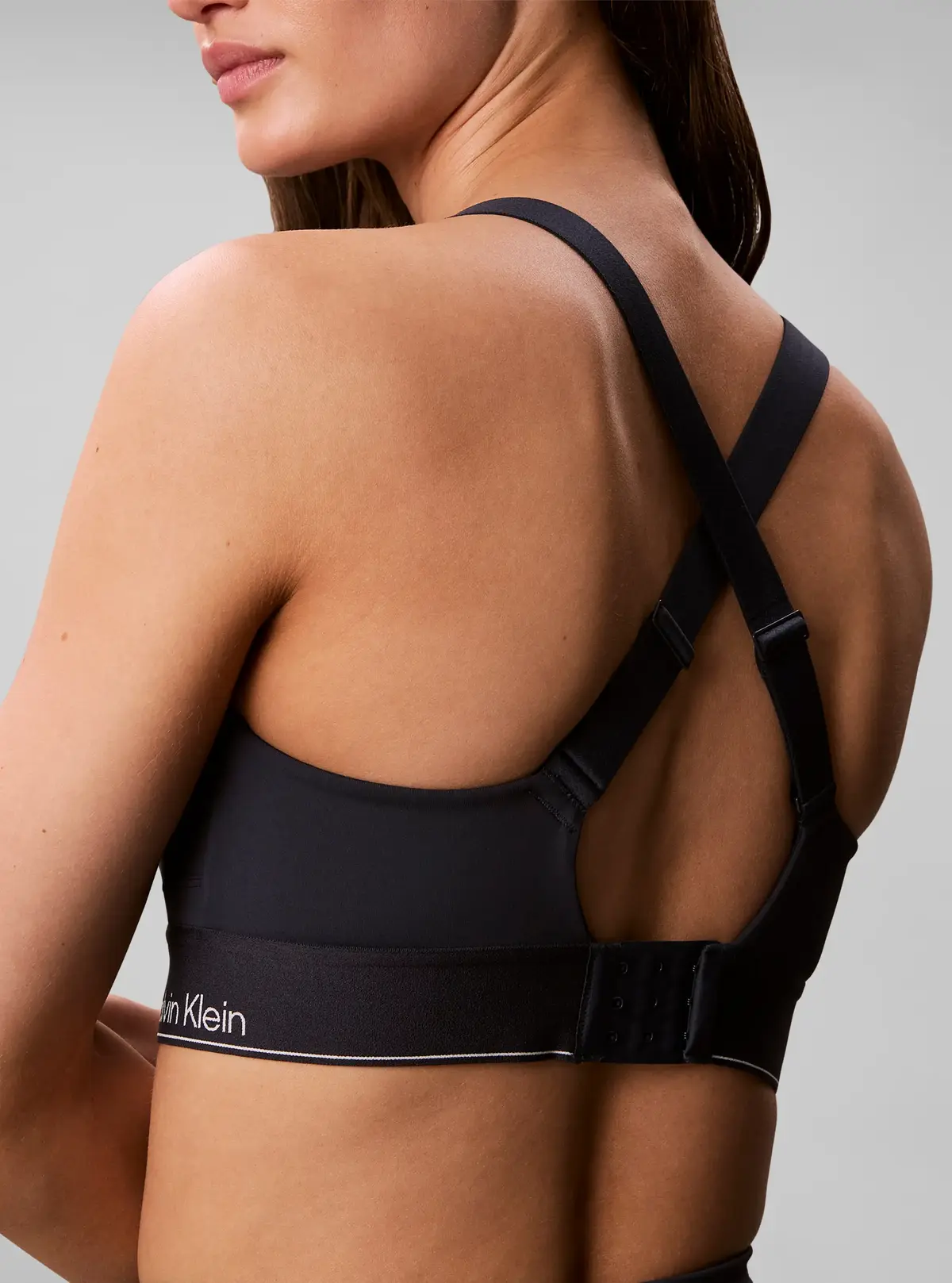 Calvin Klein MODERN SPORT HIGH SU, CCI Siyah Kadın Sporcu Sütyeni