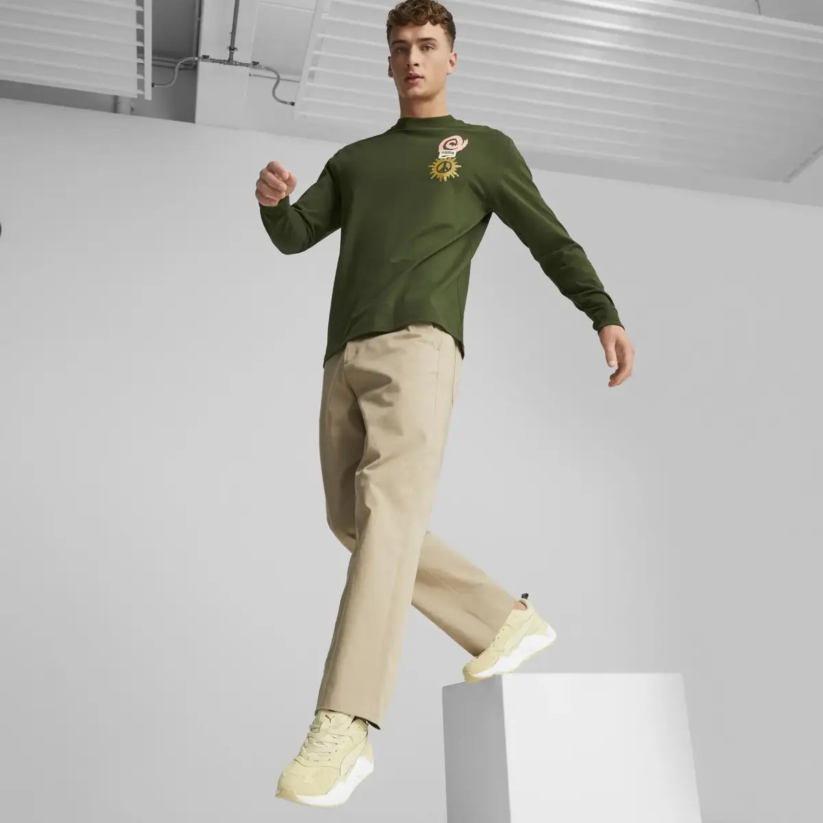 Puma RS-X Efekt Perf Krem Erkek Günlük Spor Ayakkabı
