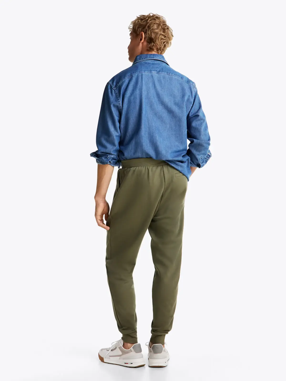 Tommy Hilfiger ESSENTIAL INTECHNO S, PLI Yeşil Erkek Eşofman Altı