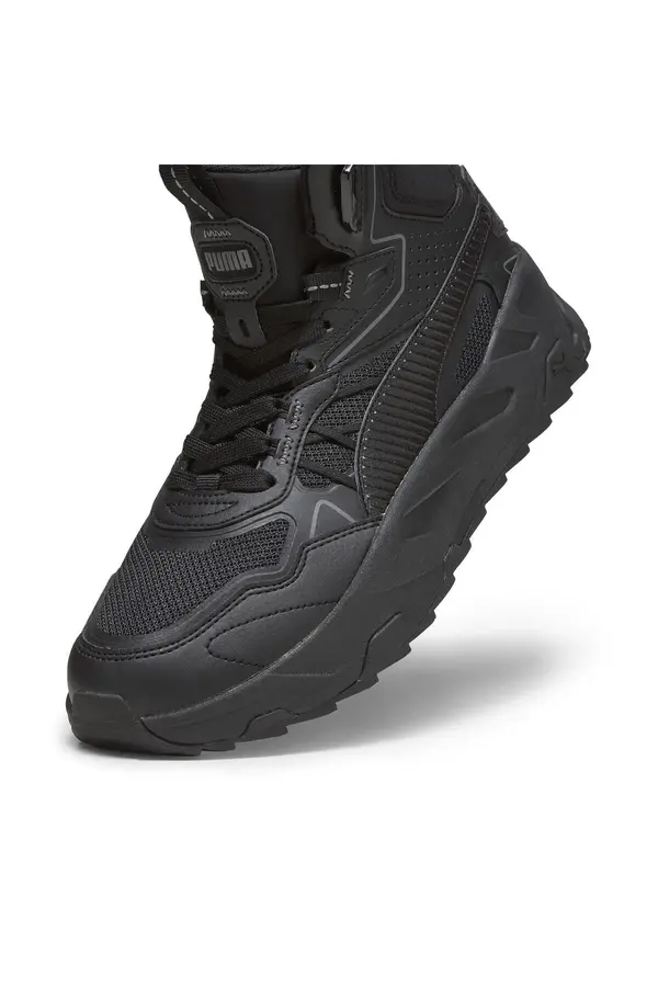 Puma Trinity Mid Hybrid Siyah Erkek Günlük Spor Ayakkabı