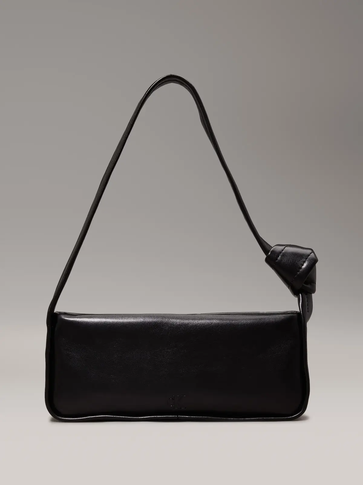 Calvin Klein KNOTTED SHOULDER BAG, BEH Siyah Kadın Çanta