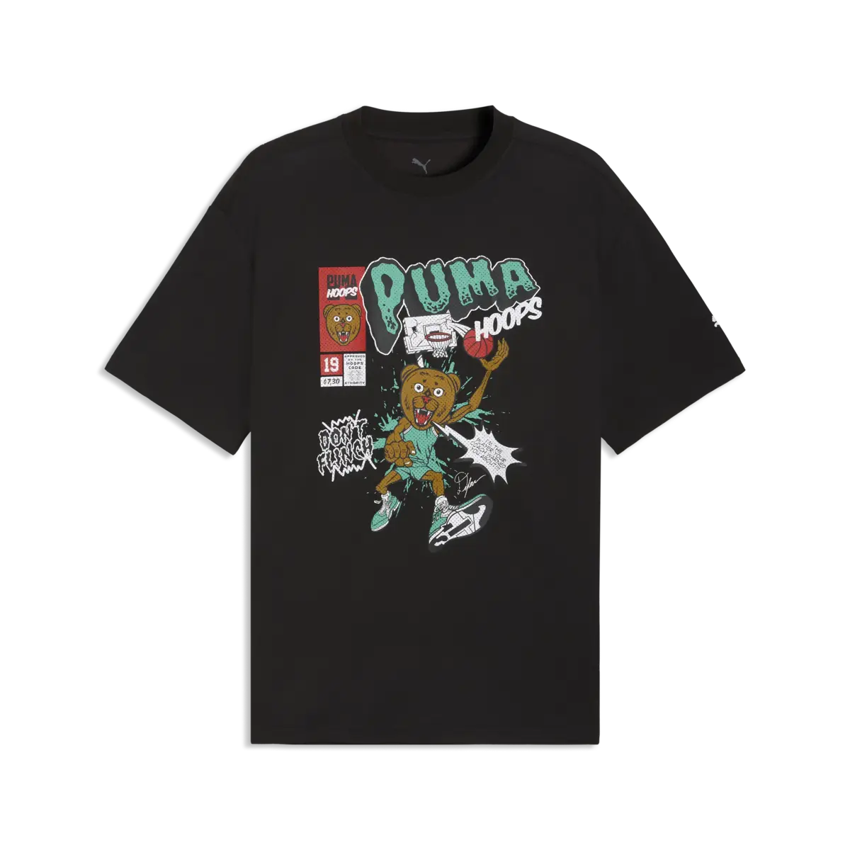 PUMA Flagrant Foul SS Tee 4 PUMA Black Siyah Erkek T-Shirt